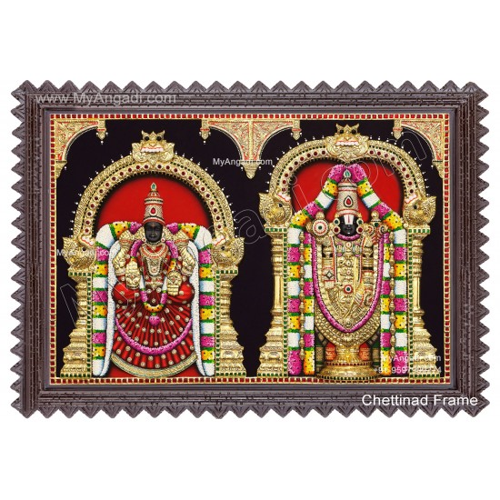 3D Balaji Thayaar Tanjore Painting