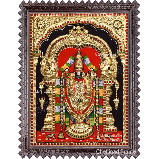 2D Balaji Tanjore Painting