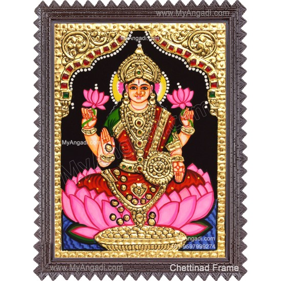 Mahalakshmi Tanjore Painting