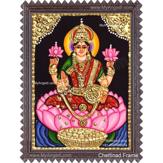 Mahalakshmi Tanjore Painting
