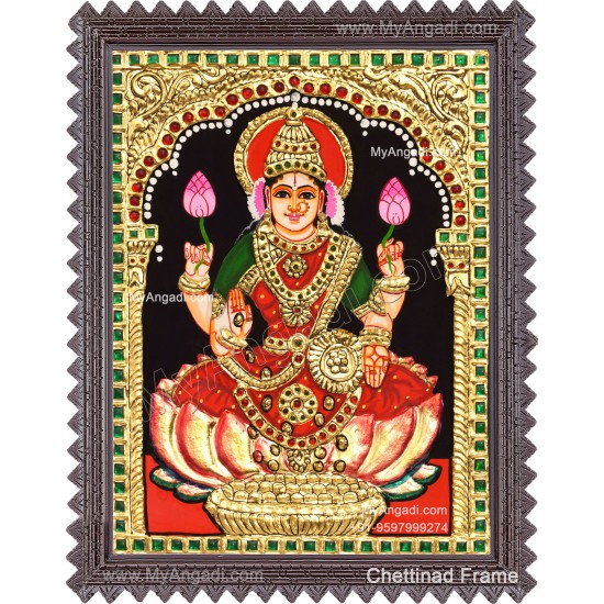 Mahalakshmi Tanjore Painting