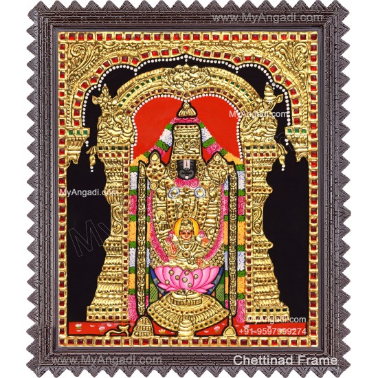 Balaji Lakshmi  Tanjore Painting
