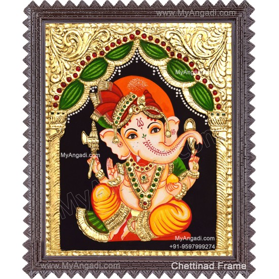 Ganesh Tanjore Painting