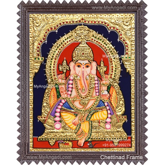 Vinayagar Tanjore Painting 
