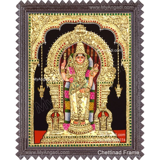 Thiruchendhur Murugan Tanjore Painting