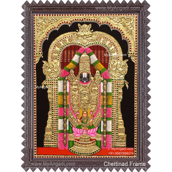 Balaji Lakshmi  Tanjore Painting
