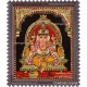 Ganesha 3d Embossed Tanjore Painting