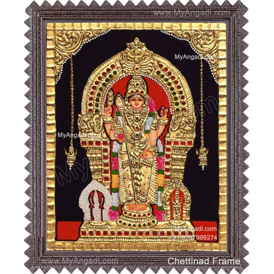 Thiruchendhur Murugan Tanjore Painting
