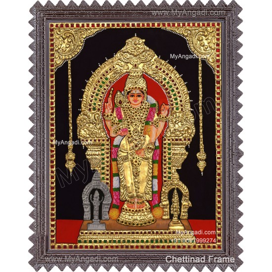 Thiruchendhur Murugan Tanjore Painting