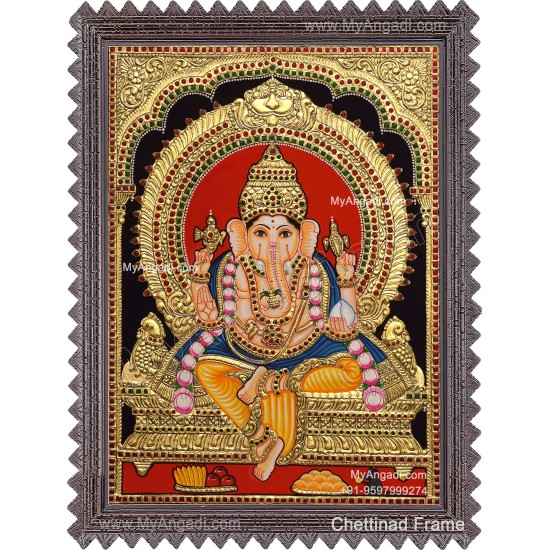 Vinayagar Tanjore Painting 