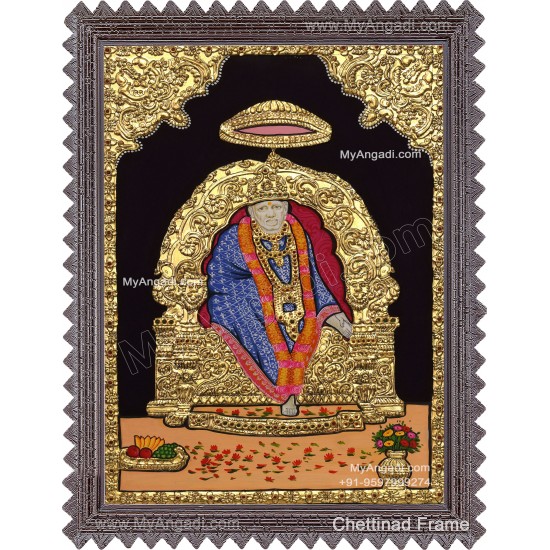 Saibaba Tanjore Painting