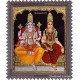 Vishnu and Lakshmi Tanjore Painting, Vishnu and Lakshmi Tanjore Painting