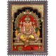 Ganesha 3d Embossed Tanjore Painting