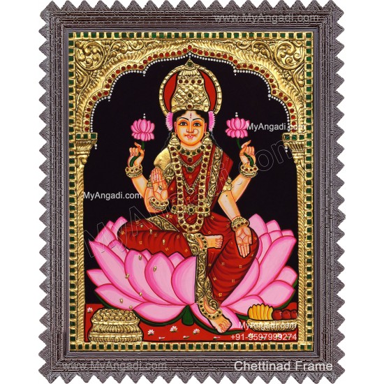 Maha Lakshmi Tanjore Painting