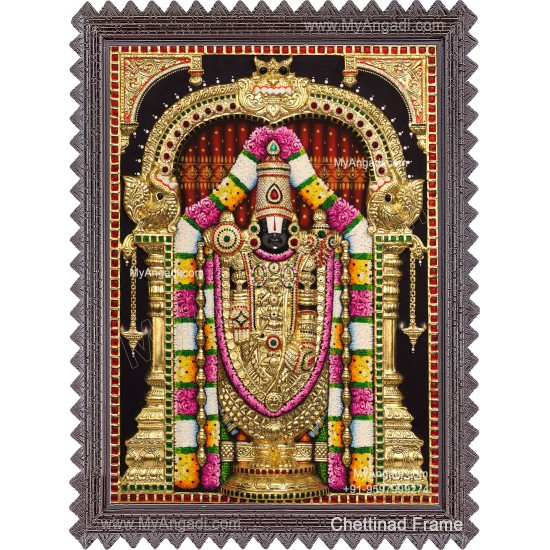 Balaji 3d Tanjore Painting