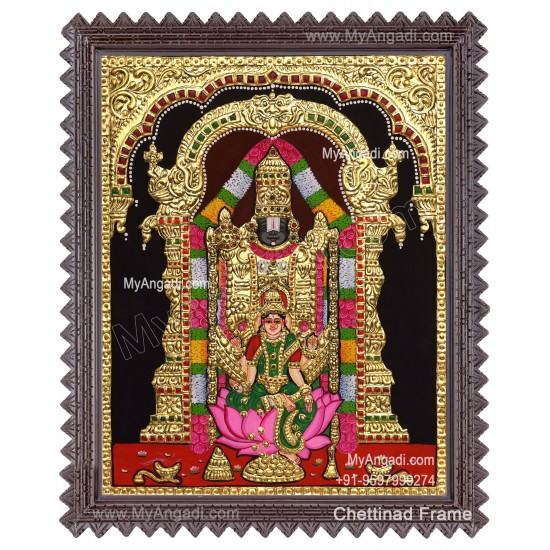Balaji Lakshmi  Tanjore Painting