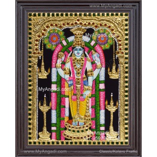 Guruvayurappan Tanjore Painting