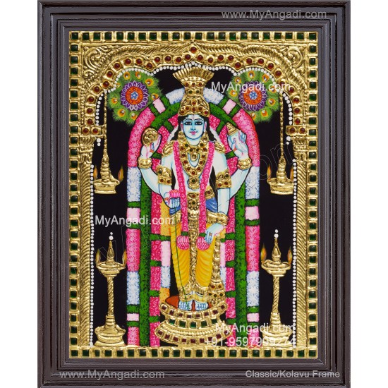 Guruvayurappan Tanjore Painting