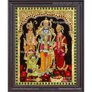 Ram Darbar Tanjore Painting