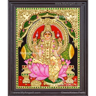 Aishwarya Lakshmi Tanjore Painting
