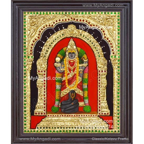 Angala Parameshwari Amman Tanjore Painting