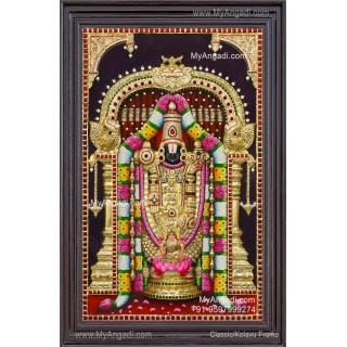 Balaji Lakshmi 3D Tanjore Painting
