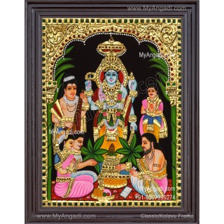 Sathya Narayana Tanjore Painting