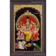 Shiva Family 3D Tanjore Painting