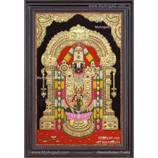 Balaji Lakshmi Tanjore Painting