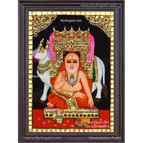 Ragavendra Tanjore Painting, Saint Tanjore Painting