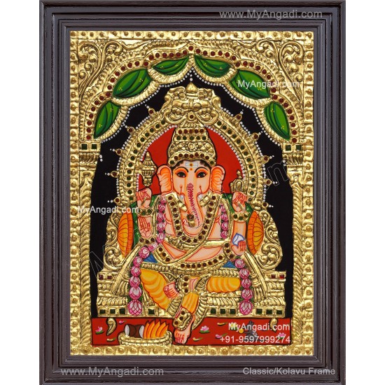 Vinayagar Tanjore Painting