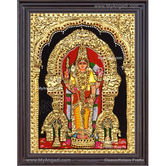 Thiruchendhur Murugan Tanjore Painting