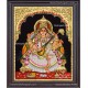 Saraswathi Devi Tanjore Painting