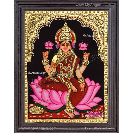 Mahalakshmi Tanjore Painting
