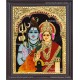 Shivan  Parvathi Tanjore Paintings