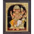 Brahma Saraswathi Tanjore Painting, Traditional Saraswathi Tanjore Painting