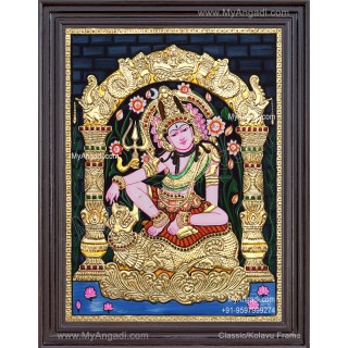 Indonesia Sivan Tanjore Painting