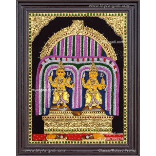 Kuladeivam Tanjore Painting