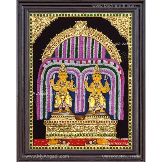 Kuladeivam Tanjore Painting