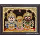 Jagannath - Krishna Balaram Subathra Tanjore Painting