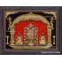 Balaji Sridevi And Boodevi 3D Tanjore Paintings 