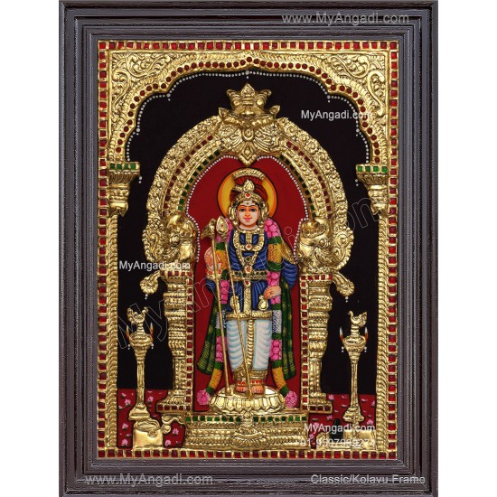 Murugar 3D Tanjore Painting