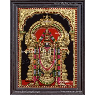 Balaji 3d Tanjore Painting