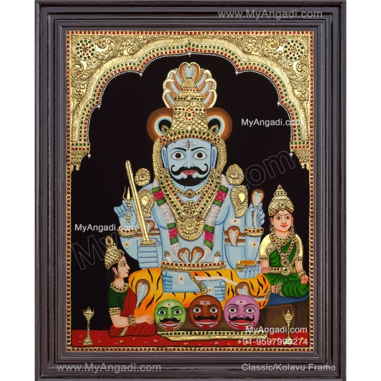 Komuravelli Mallanna Swamy Tanjore Paintings 