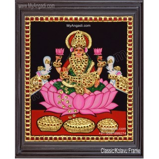Gajalakshmi Tanjore Painting 