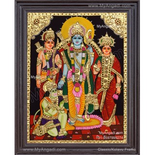 Ram Darbar Tanjore Painting