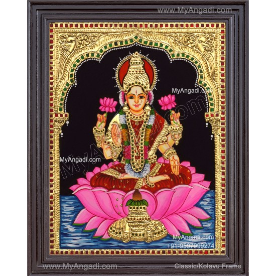 Mahalakshmi Tanjore Painting