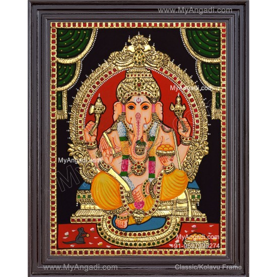 Ganesha Tajore Paintings