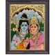 Shivan Parvathi Tanjore Painting