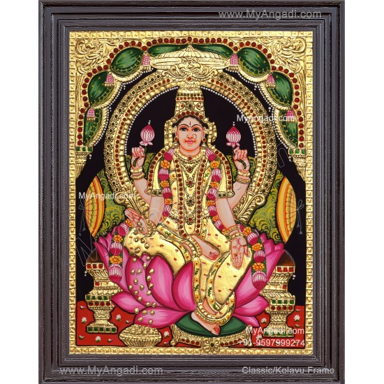 Iswarya Lakshmi Tanjore Painting